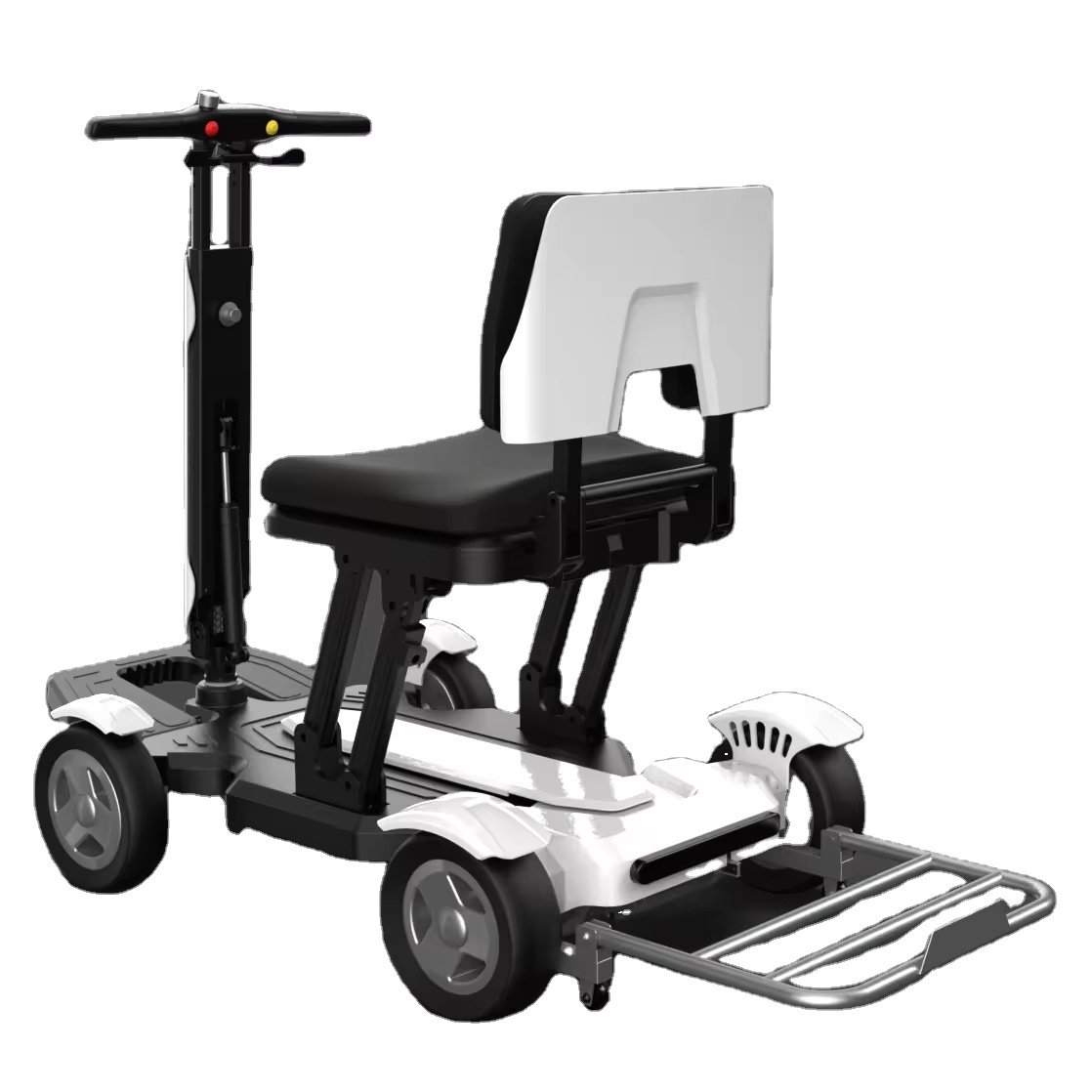 MIJO Lightweight Easy to Carry Cheap Auto Folding Small Elderly Scooters 4 Wheel Electric Mobility Scooter for Seniors