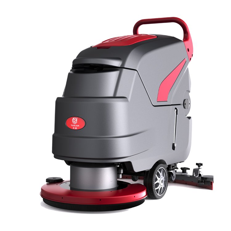 CleanHorse M55 Electric Battery Powered Single Disc Plastic Commercial Automatic Shop Floor Scrubber Dryer Machine