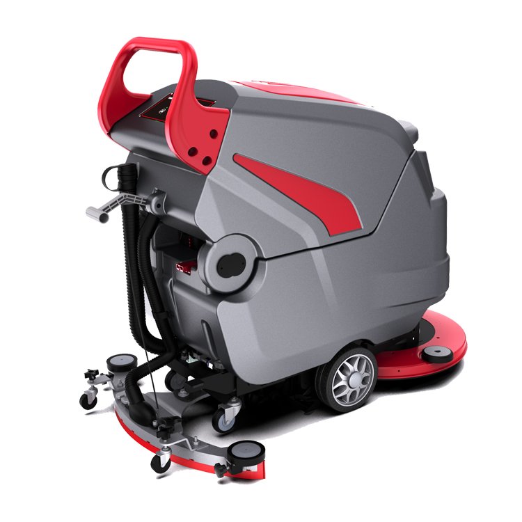 CleanHorse M55 Electric Battery Powered Single Disc Plastic Commercial Automatic Shop Floor Scrubber Dryer Machine