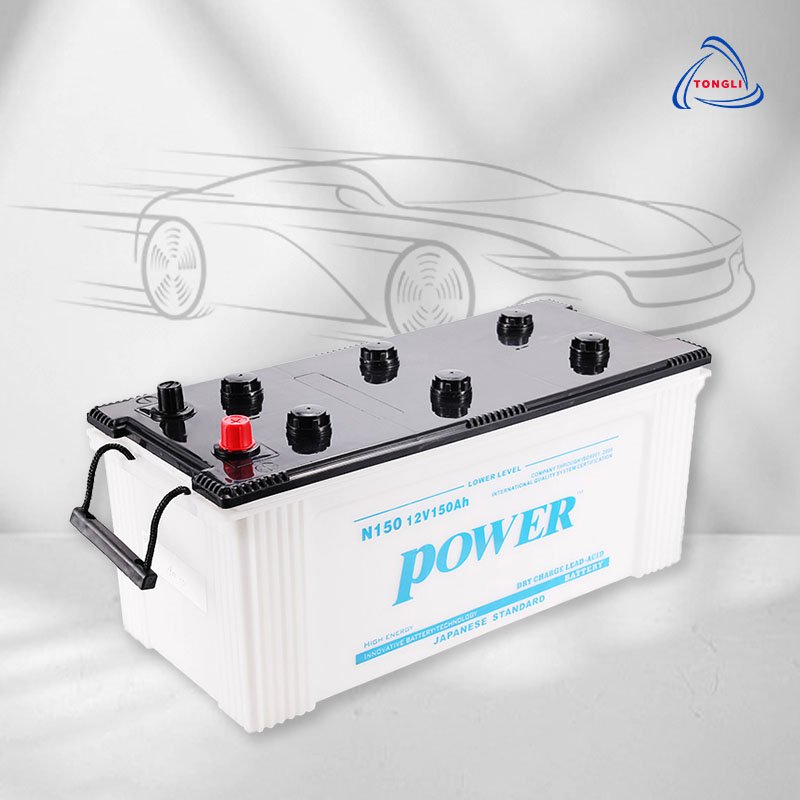 Chinese Manufacturer 12V 100 AH N100 Dry Charged Car Battery Quick Charge Lead Acid Battery