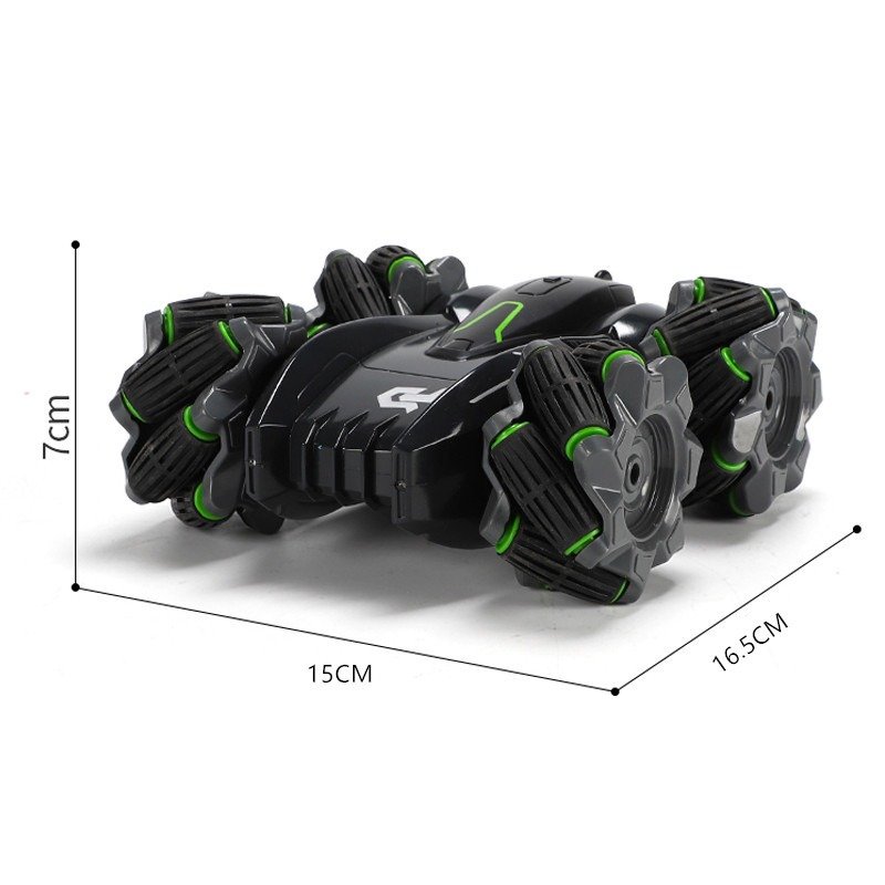 Children's Remote Control Toy Car Drift Cross Two-sided Driving Car 4WD Stunt Cross-country RC Climbing High-speed Racing Car