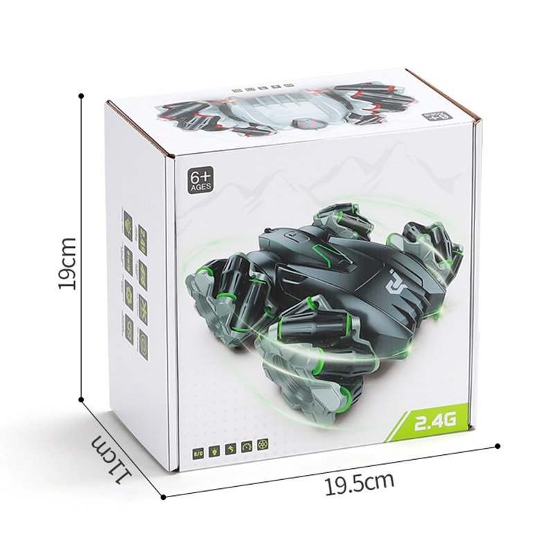 Children's Remote Control Toy Car Drift Cross Two-sided Driving Car 4WD Stunt Cross-country RC Climbing High-speed Racing Car