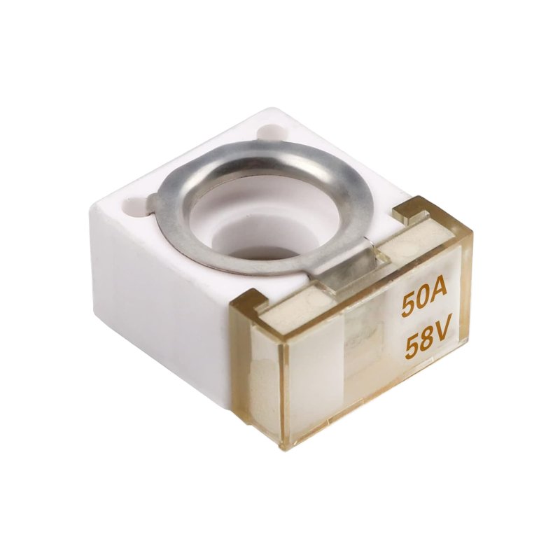 Best 58V DC 30A-500A MRBF Ceramic Square Fuse for Marine Auto Car Trailer RV Boat Yacht