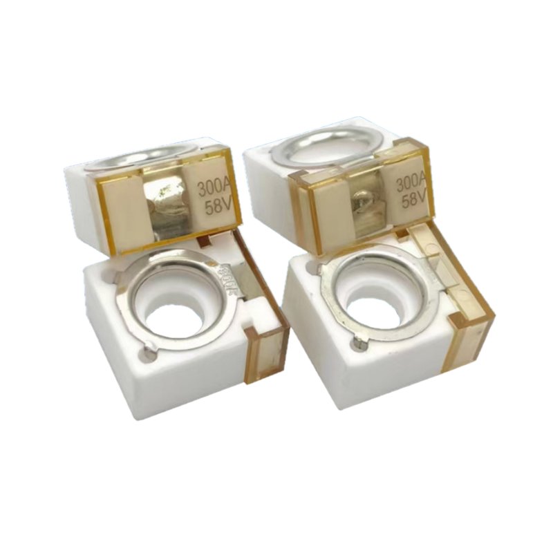 Best 58V DC 30A-500A MRBF Ceramic Square Fuse for Marine Auto Car Trailer RV Boat Yacht