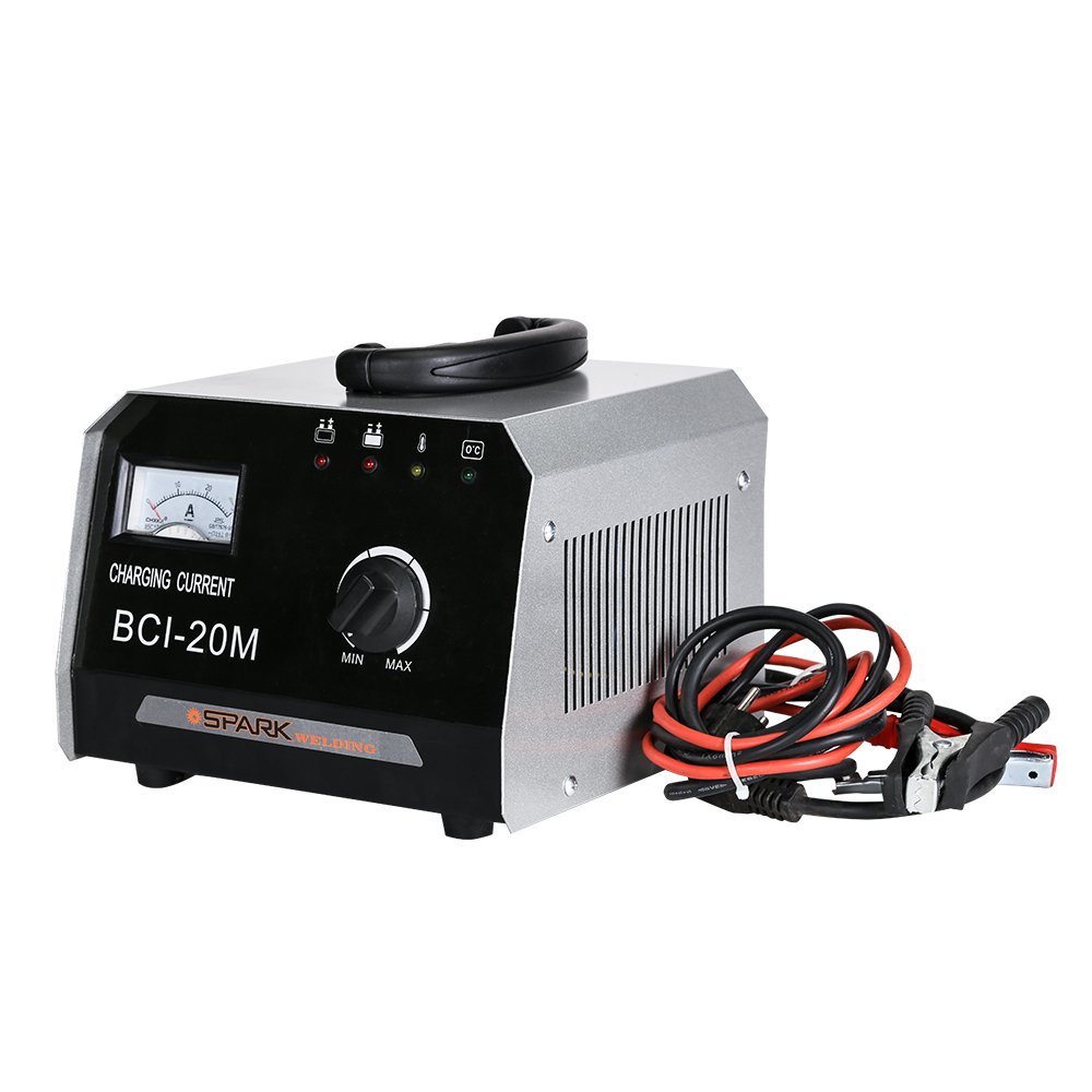 Spark Black 12v 24v Automatic Cb-20 Car Battery Charger