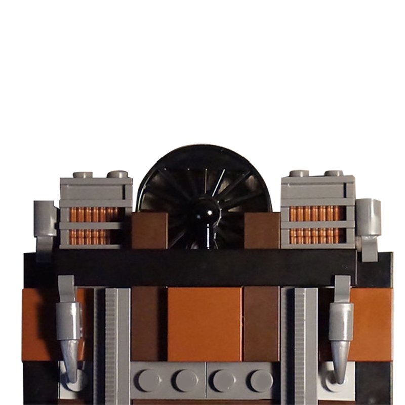 GoldMoc German Steam Train MOC-82798 10277 Crocodile Locomotive Alternative Build Building Blocks Set Kid Puzzle Toy