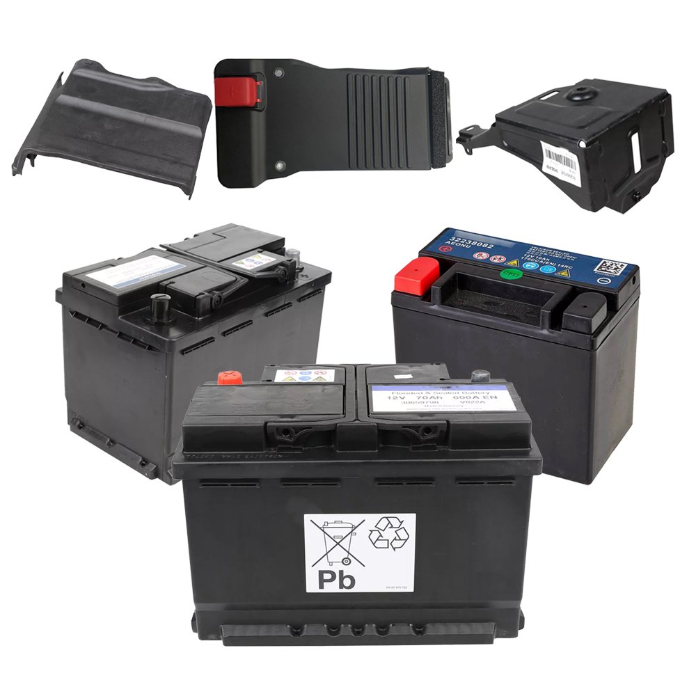 Womala 32238082 New Original Auto Battery 12V 10Ah 170cc AGM Technology for Volvo XC60 S90 P24 Vehicles
