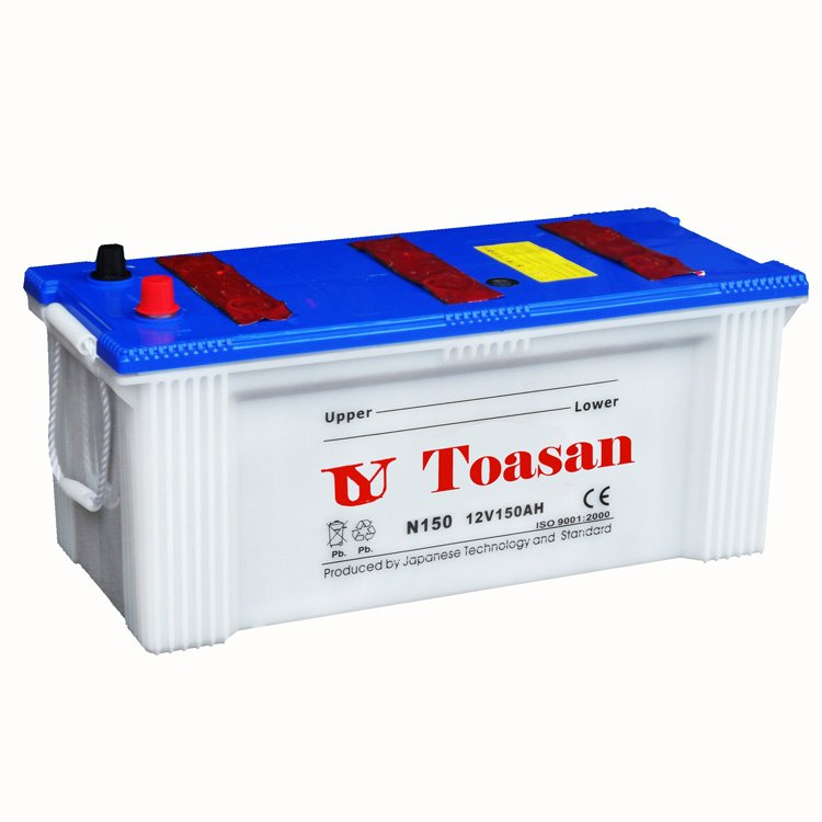China Factory Batteries Free MaIntenance N180-MF 12V 180ah Heavy Truck Battery MF Car Battery for Trucks