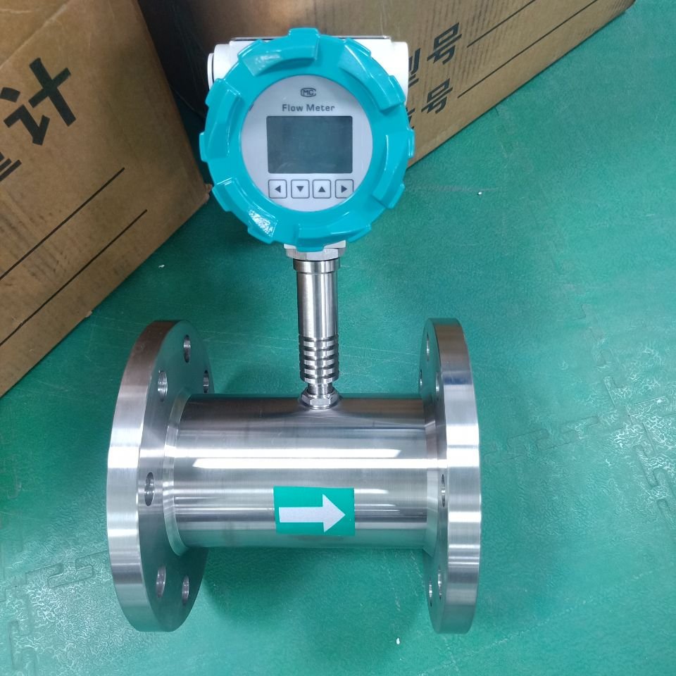 Yantai Auto LWGY Turbine Flow Meter 1'' 2'' 3'' 4'' Diesel Fuel Oil Flow Meter RS485 Modbus 4-20mA Output