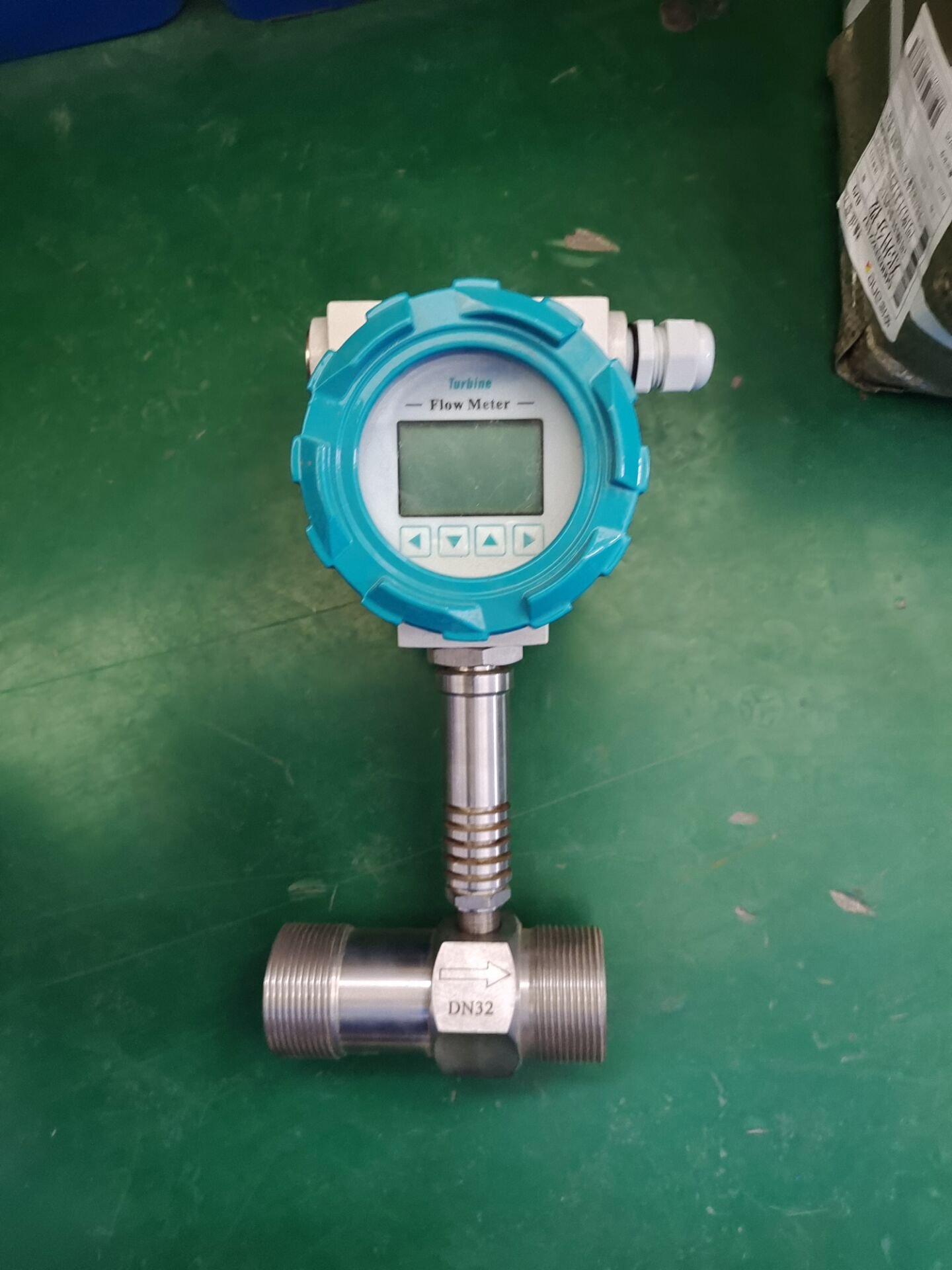 Yantai Auto LWGY Turbine Flow Meter 1'' 2'' 3'' 4'' Diesel Fuel Oil Flow Meter RS485 Modbus 4-20mA Output