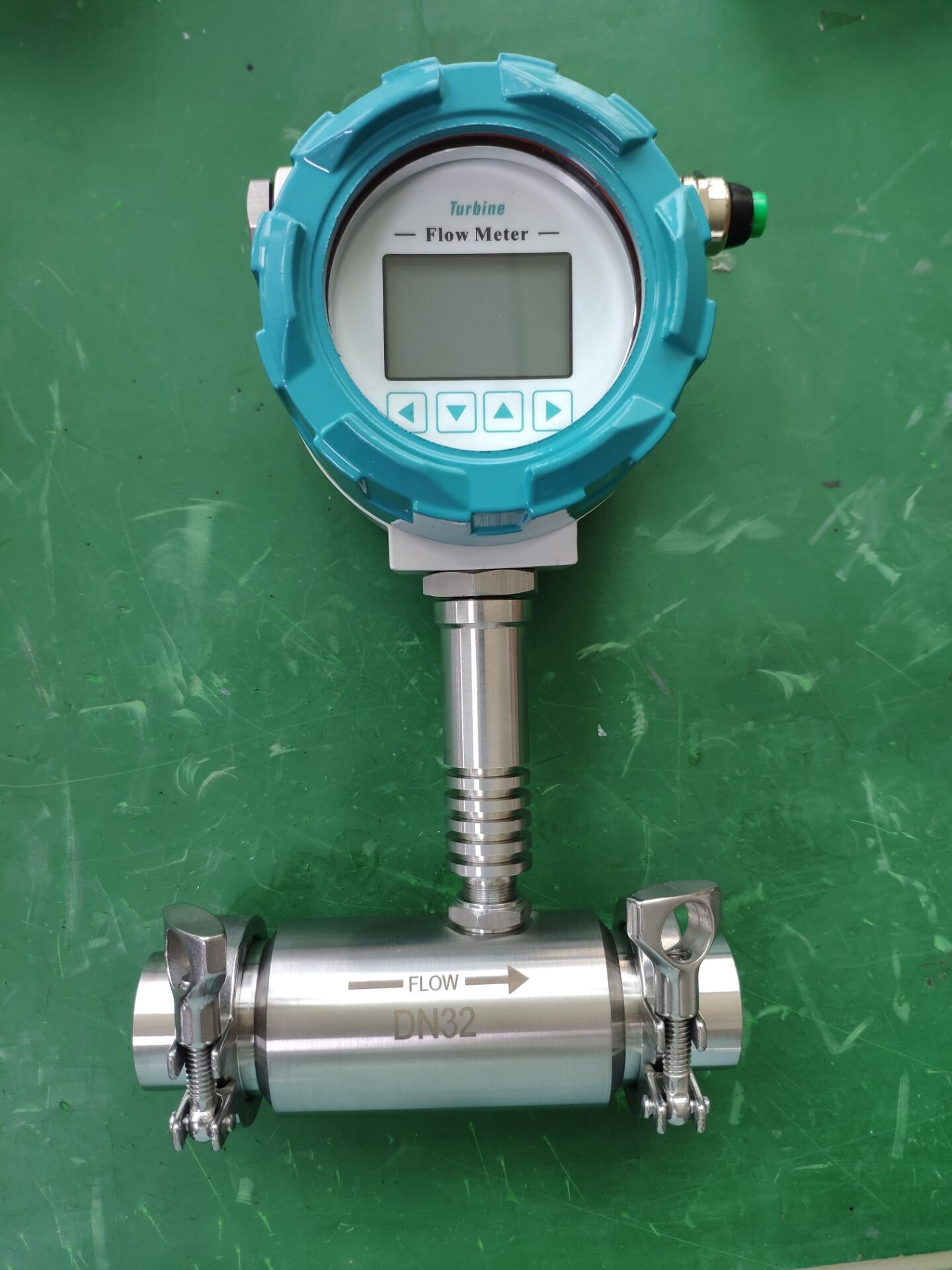 Yantai Auto LWGY Turbine Flow Meter 1'' 2'' 3'' 4'' Diesel Fuel Oil Flow Meter RS485 Modbus 4-20mA Output