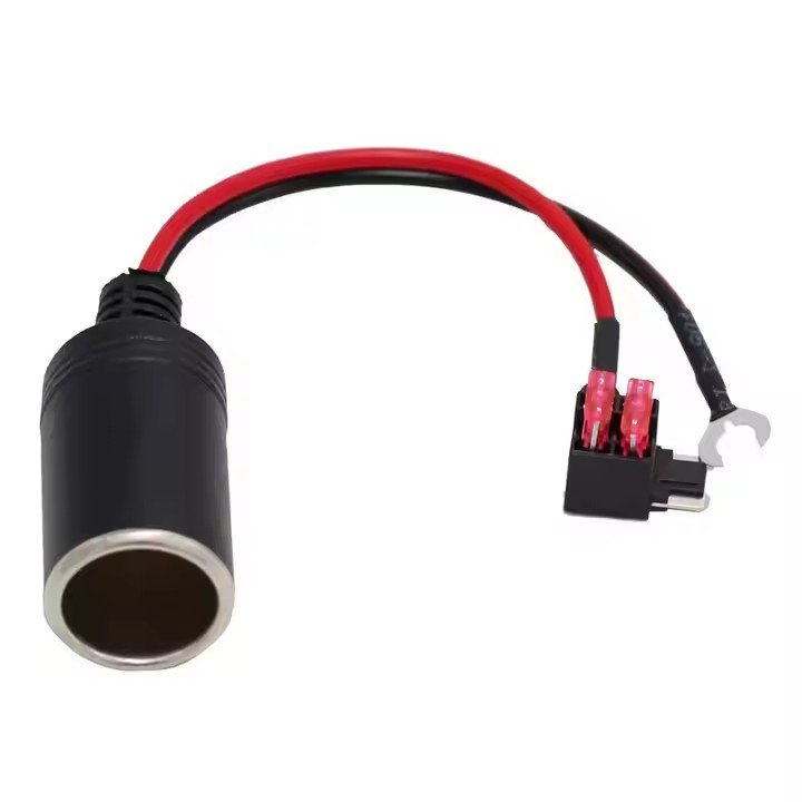 Car Cigarette Lighter Female Socket Standard/Mini/Micro/Low-profile Cigarette Lighter Cord With Electrical Socket Fuse Holder