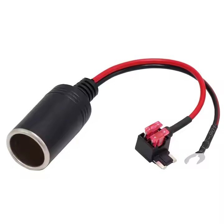 Car Cigarette Lighter Female Socket Standard/Mini/Micro/Low-profile Cigarette Lighter Cord With Electrical Socket Fuse Holder
