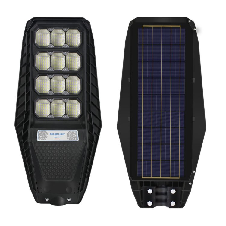 Cheap 200W 6500K Waterproof Wall Lamps Public Lighting Exterior Battery Warm White Outdoor Solar Panel Street Light for Garden