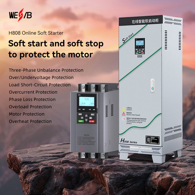 Soft Starter Motor Soft Starter For Pump Motor High Performance Motor Starters 55KW