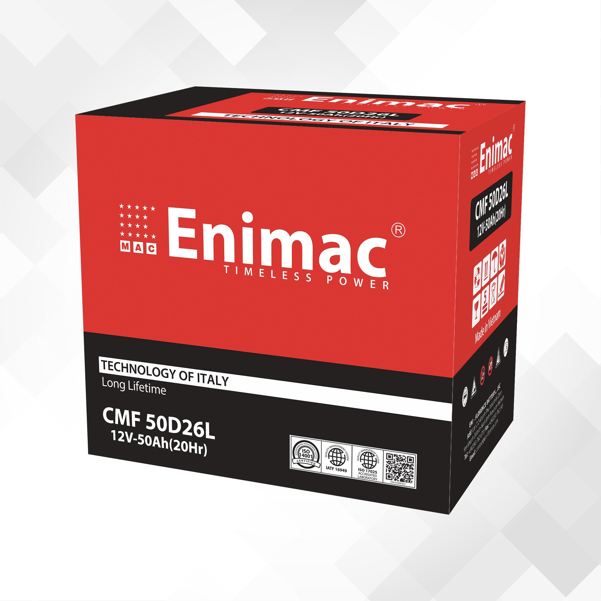 VIETNAM BATTERY AUTOMOTIVE BATTERY CAR BATTERY 50D26L 12V 50AH PREMIUM QUALITY