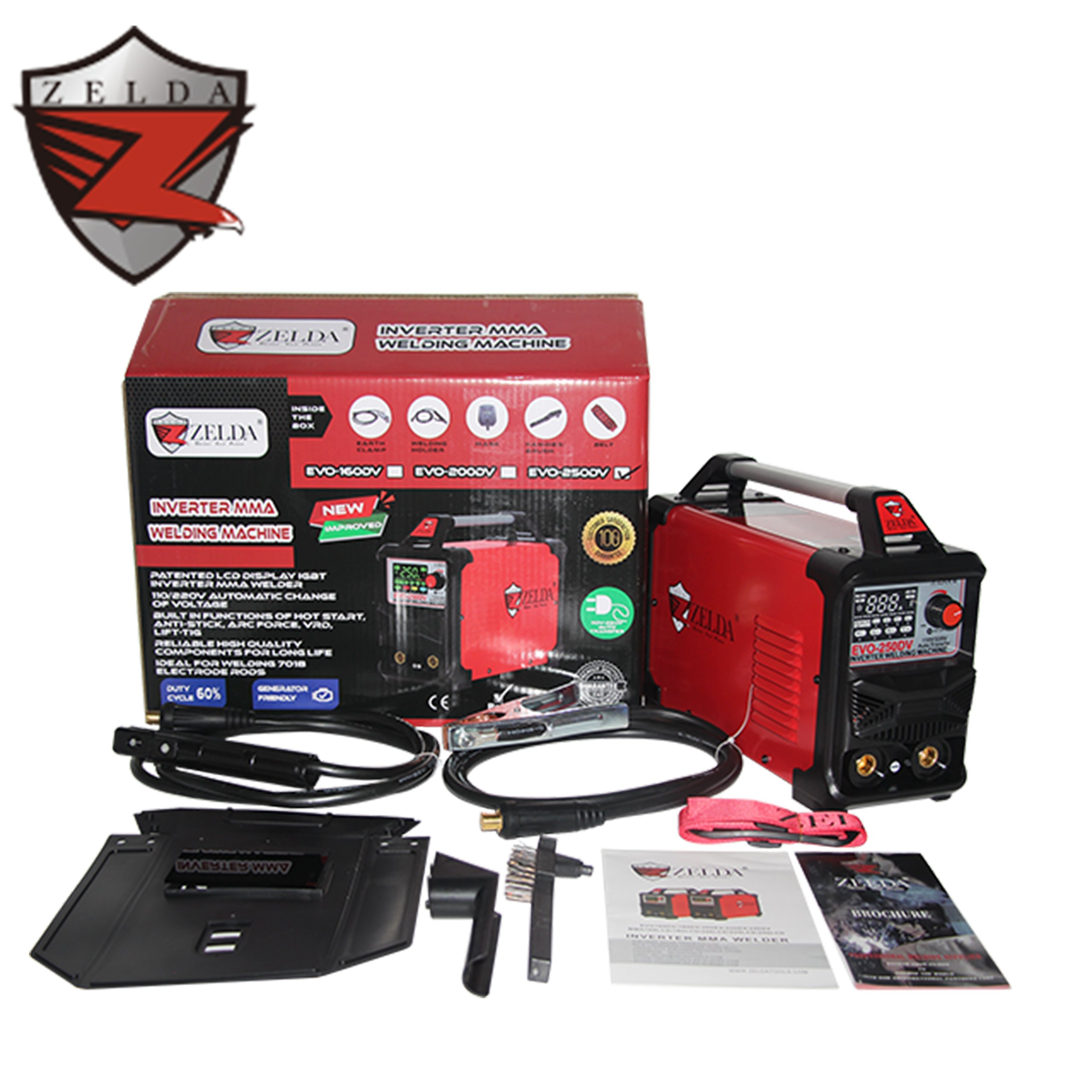 Evo-250 Auto Welding Machine Mma Stick Welder Inverter 110/220V Welding Machine for Home Use with Hot Start