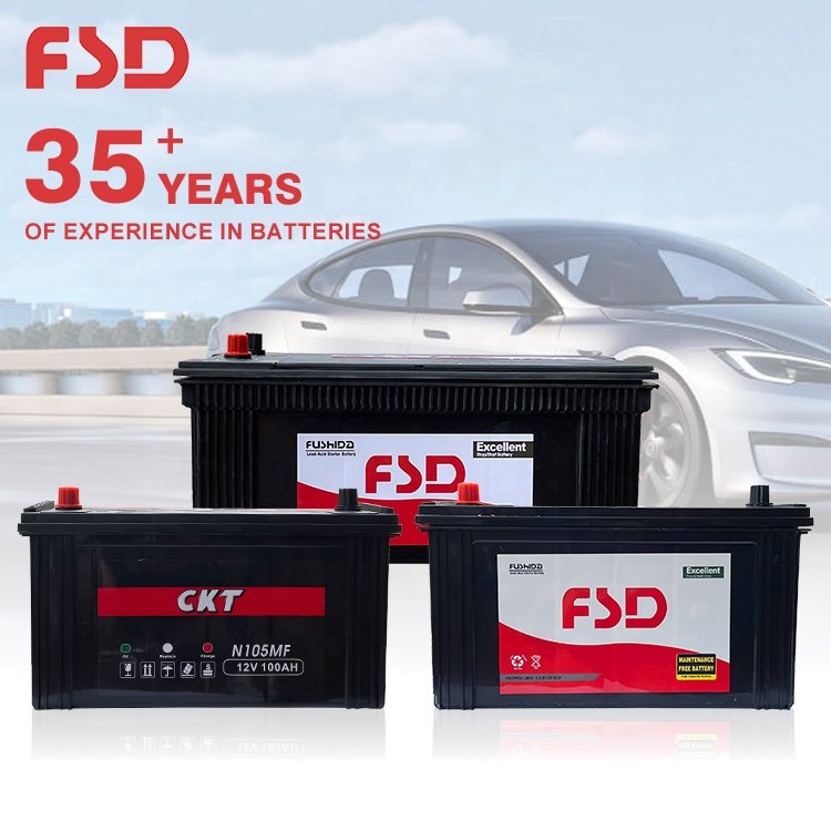 Good Quality JIS Standard Auto Battery Electric Vehicles 12V 150Ah Maintenance Free Lead Acid Car Battery