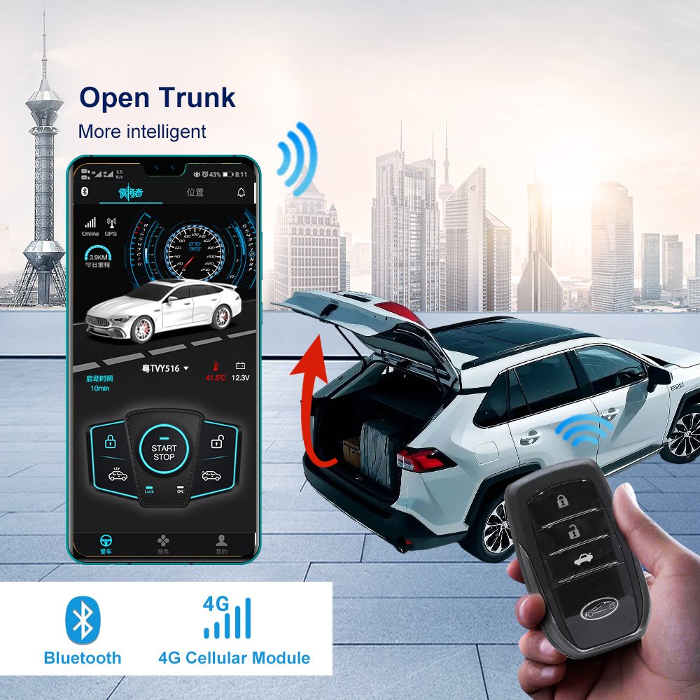 Remote Start Immobilizer for Cars Keyless Entry System for Polo