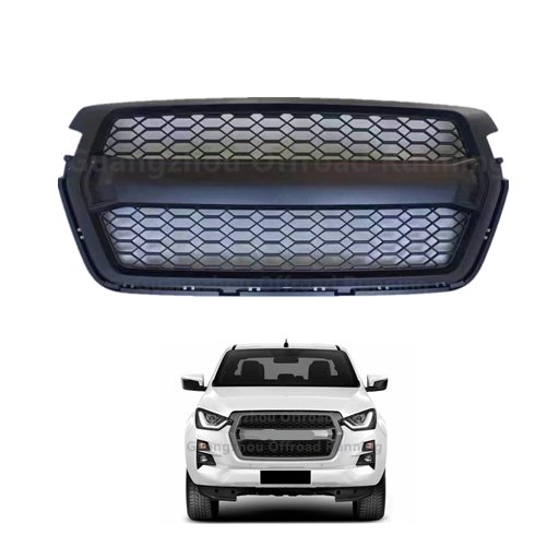 Car Grills for Dmax 2021 2022 Dmax Grill Modified Car d Max Parts Front Bumper Grille