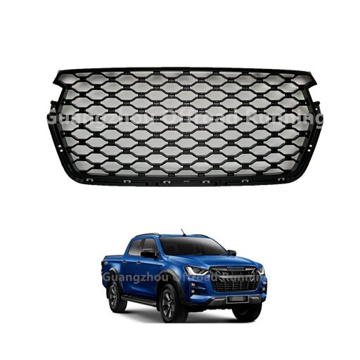Car Grills for Dmax 2021 2022 Dmax Grill Modified Car d Max Parts Front Bumper Grille