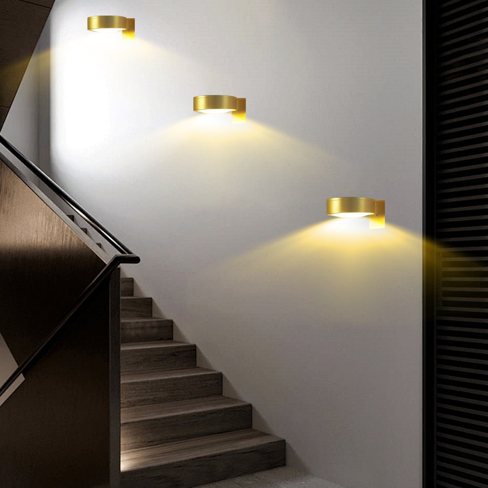LED 3 Color Nordic Simple Round Led Ceiling Lamps Modern Design for Bedroom Indoor Home Lighting