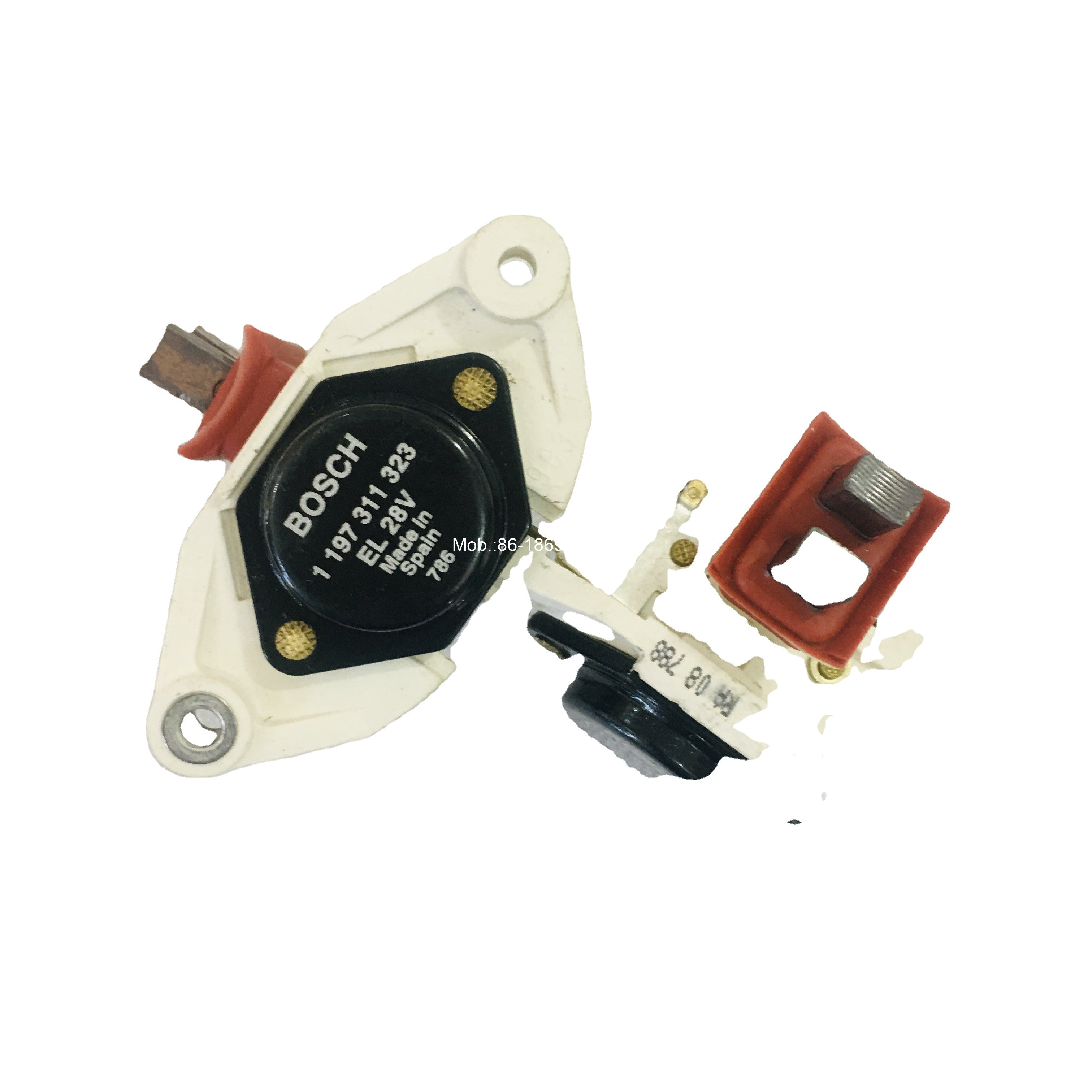 28V New Voltage Regulator 1197311323 for Mercedes Benz Actros OM41 OM906 Alternator Components 0001541306 A0031541306