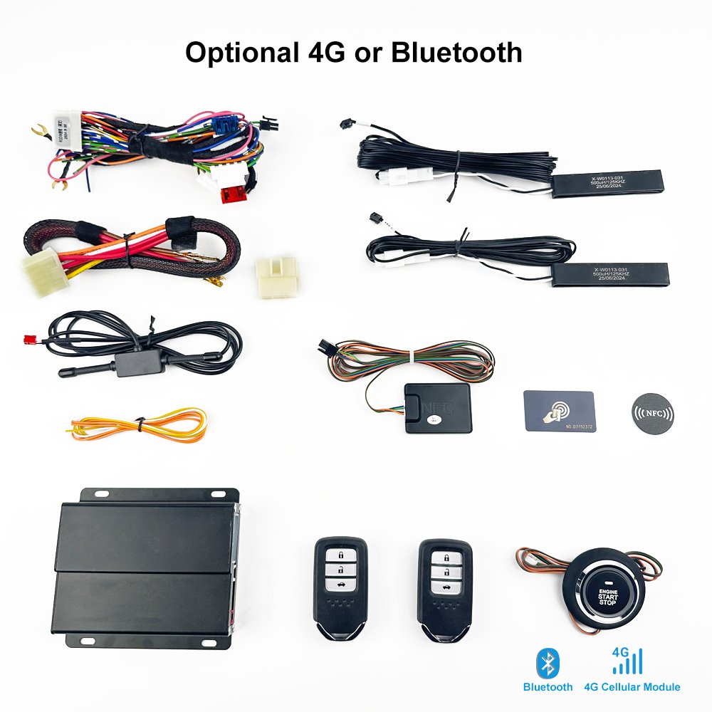 Car Alarm System Keyless Entry System Car Remote Starter System for Camry