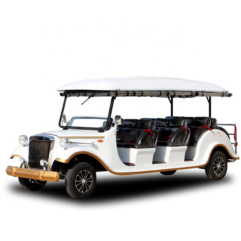 Classic Retro/Golf Cart/Electric Retro Classic Travel Shuttle Bus