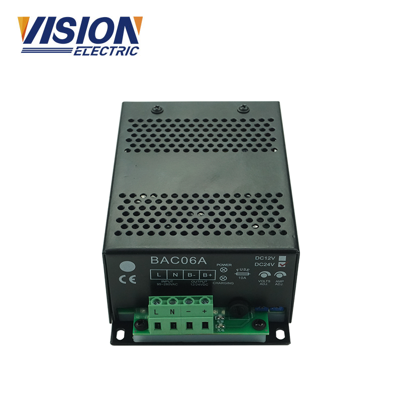 Diesel Generator Battery Charger BAC06A Auto Battery 24V