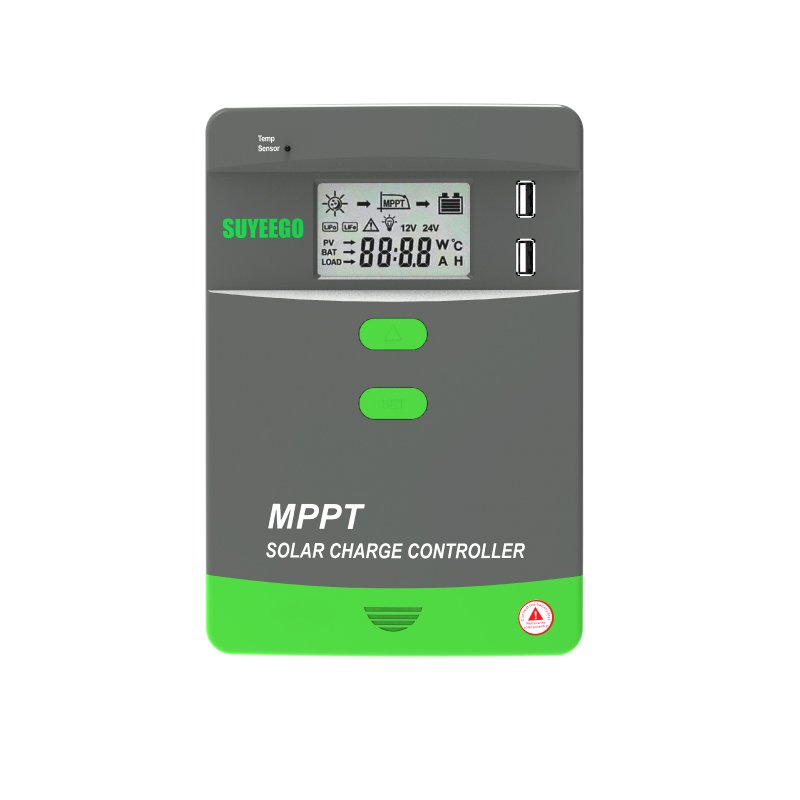 SUYEEGO 12v/24v 20/30/40/50/60A Solar Charge Controller for Solar Panel Charger Mppt Pv 100v Lithium Battery protection Factory