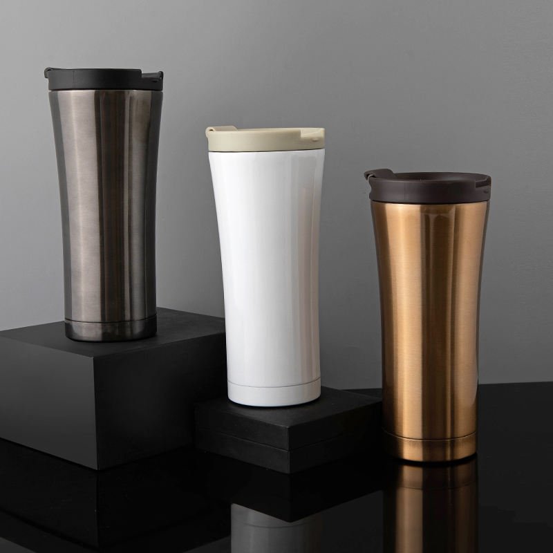 New Design Factory Wholesale Insulated Stainless Steel Vacuum Flask Beer Coffee Mug with Customized Logo Ice Cups