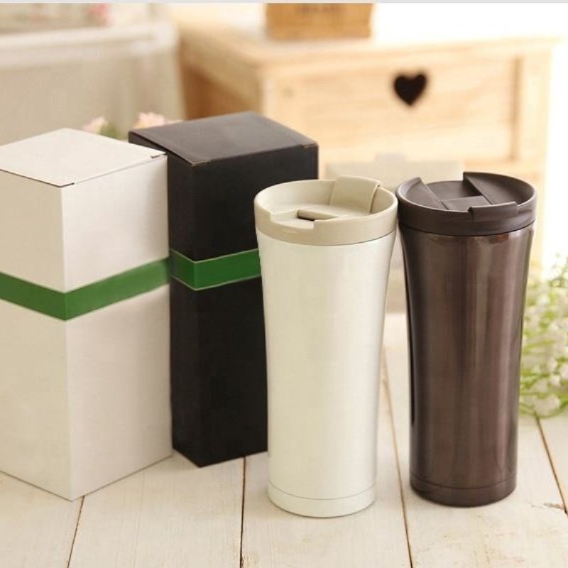 New Design Factory Wholesale Insulated Stainless Steel Vacuum Flask Beer Coffee Mug with Customized Logo Ice Cups
