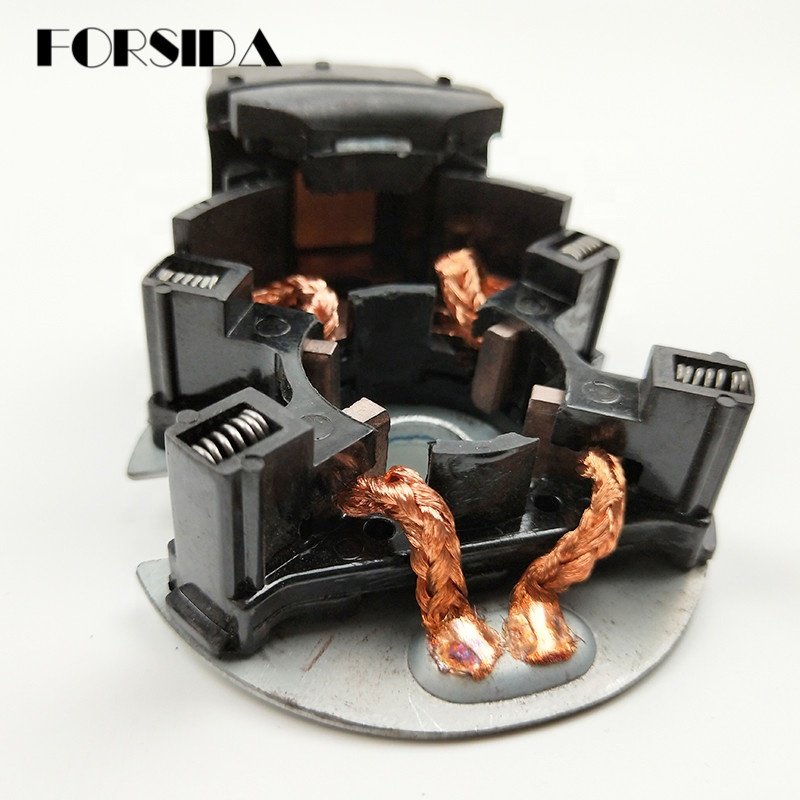 FORSIDA Starter Brush Assembly,Carbon Brush Auto Starter Brush Holder for Honda CR-V RD5 CM RB1 2002-20O5 OEM 04312-PSA-305