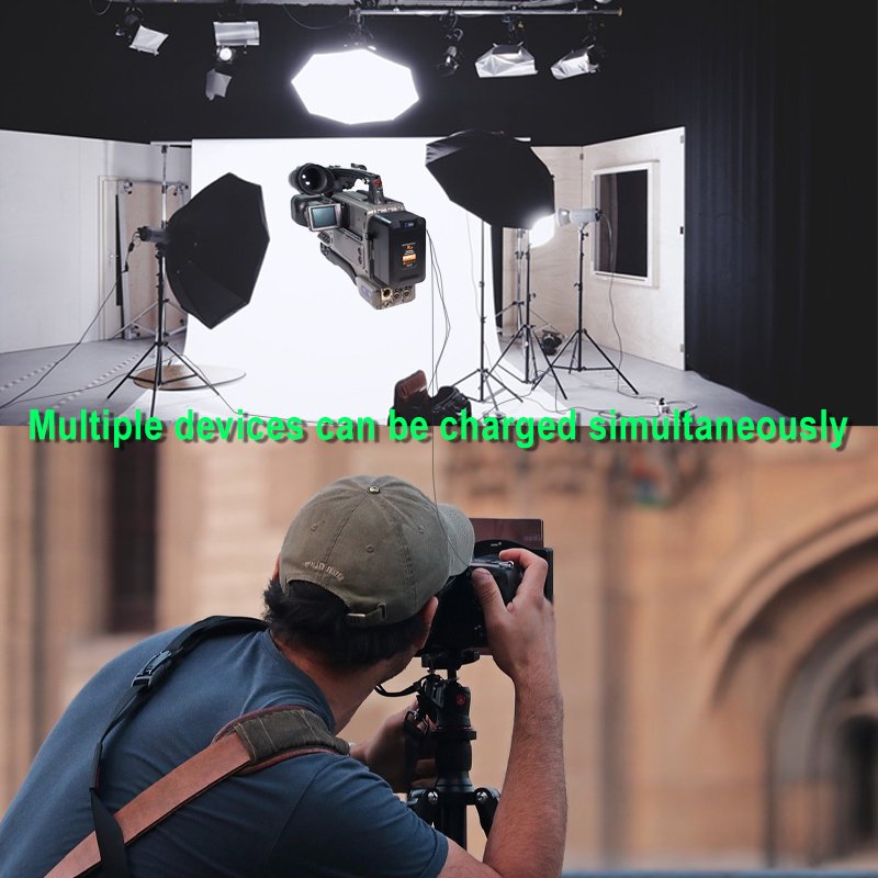 148WH 14.8v Rechargeable Lithium Ion Batteries Durable v Mount v Lock Battery for sony Broadcast Camcorder Video Light