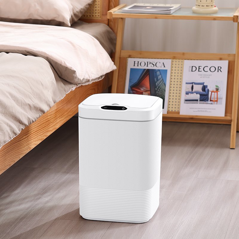 30L Big Intelligent Auto Sensor Dustbin Smart Trash Can Infrared Induction Garbage Automatic Waste Bin Touchless Kitchen