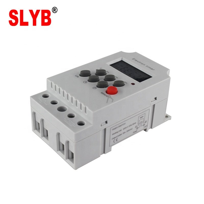 Automatic Digital Programmable Automatic Electric Auto off Timer Switch 24Hours KG316T-II Small Timer 220V with Battery