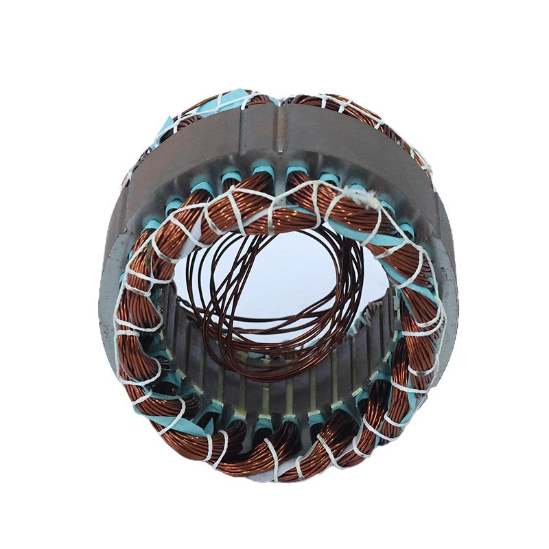 CXK(2025) China Changzhou Manufacturer's Servo Motor Heat Sink Fan Motor Parts Alternator Stator Coil Assembly With Rotor Type