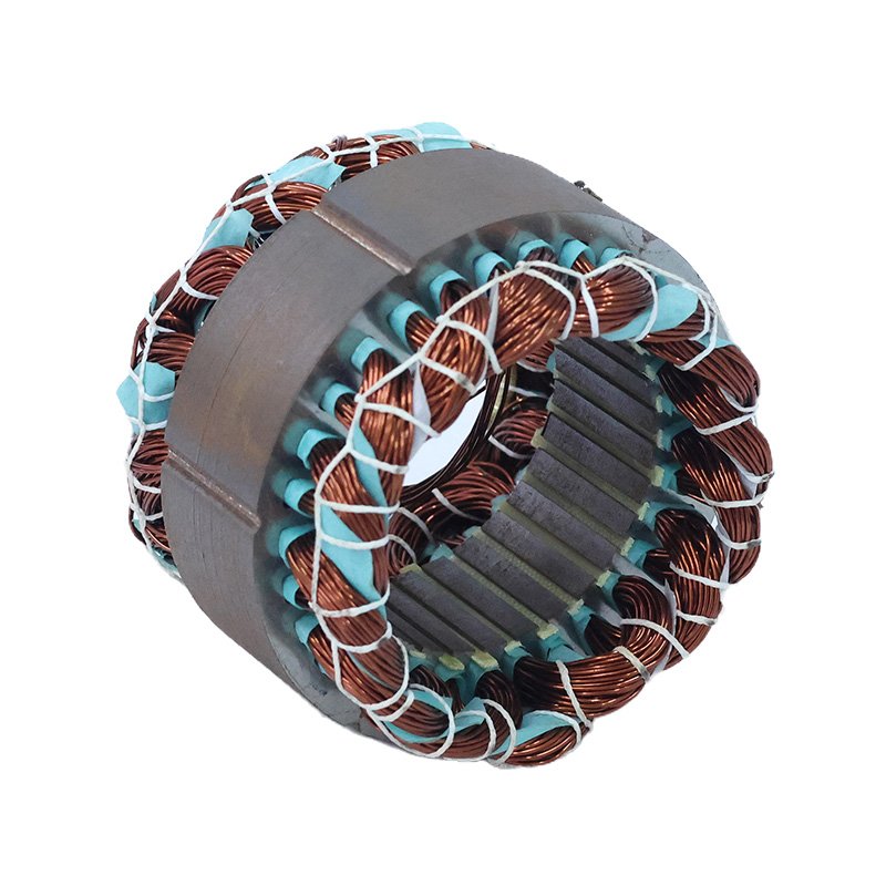CXK(2025) China Changzhou Manufacturer's Servo Motor Heat Sink Fan Motor Parts Alternator Stator Coil Assembly With Rotor Type