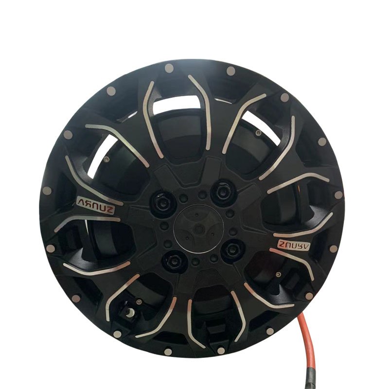 5000W New Energy Electric Car Motor Motor Customized High Quality 12 Inch Brushless DC Motor Electric Vehicle Engine 8000w V4