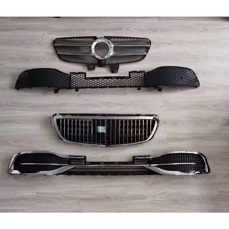 Good Quality Customize PP Material Car Front Grille Durable Car Front Bumpers for Mercedes Benz Vito Vclass W447 V250 V260