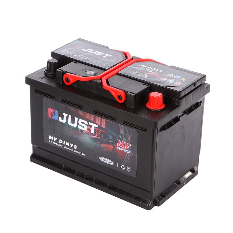High Quality DIN75 12v 75ah Auto Accumulator Battery for Car