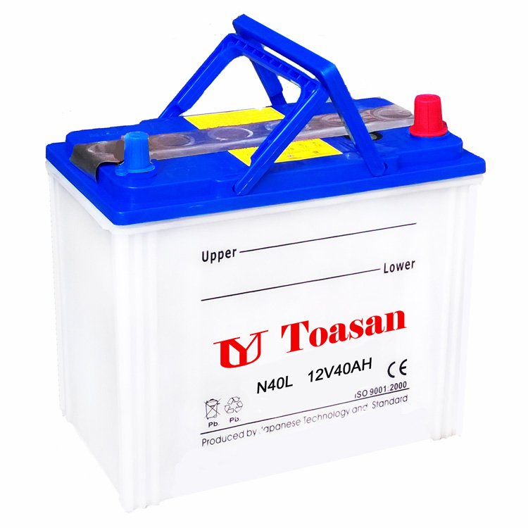 12V36AH Long Life Japan Standard JIS Dry Charged Auto Battery 42B19L/NS40ZL Car Battery