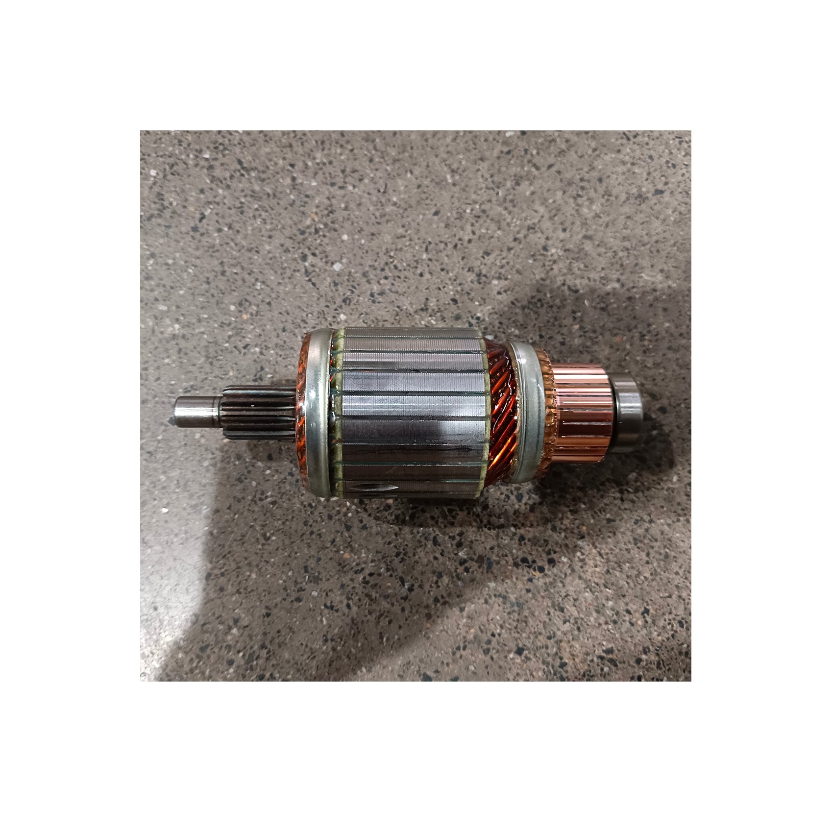 Auto Engine Parts Armature 4D33 24V Electric Motor Rotor Starter Armature