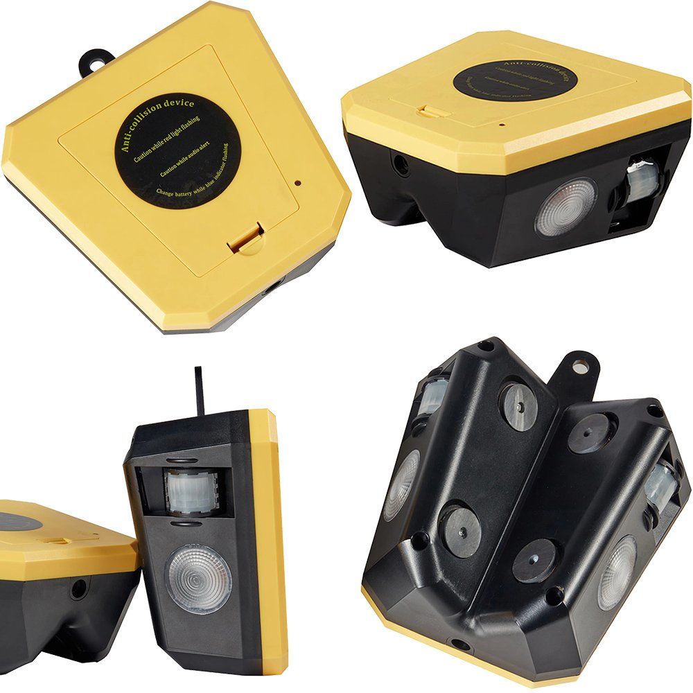 Anti-collision Blind Corner Safety System Infrared Mobile Sensor Audible Visual Alarm System for Storage Rack Warehouse Shelf