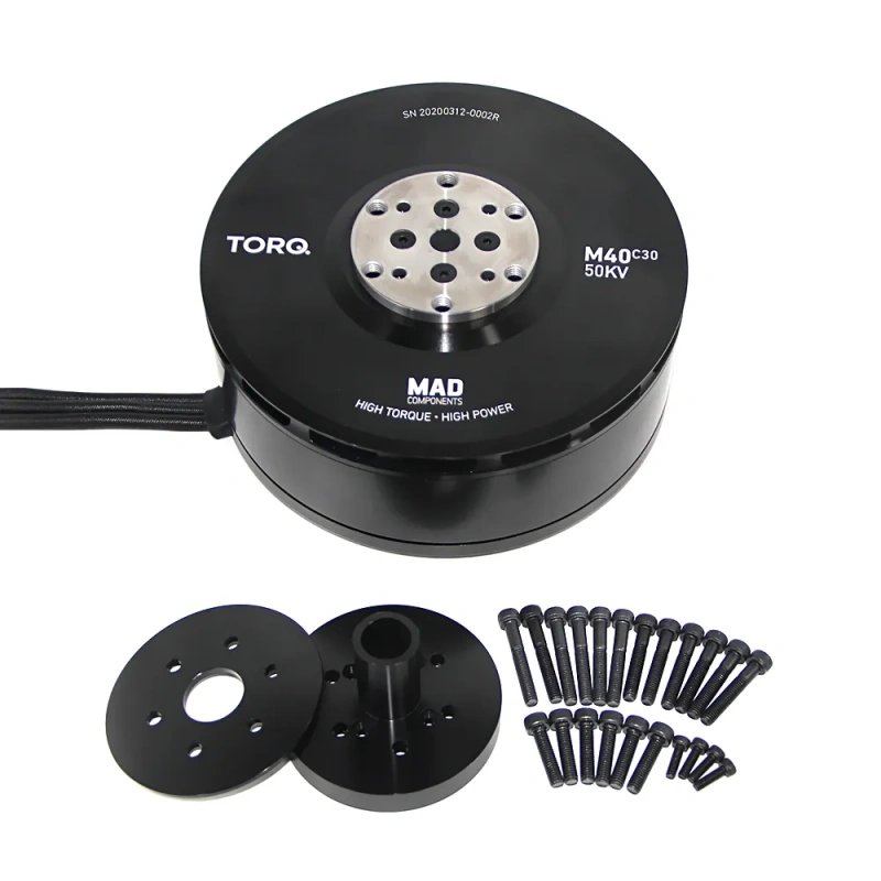 MAD TORQ M40C30 50KV V2.1 Brushless Motor for Paramotor
