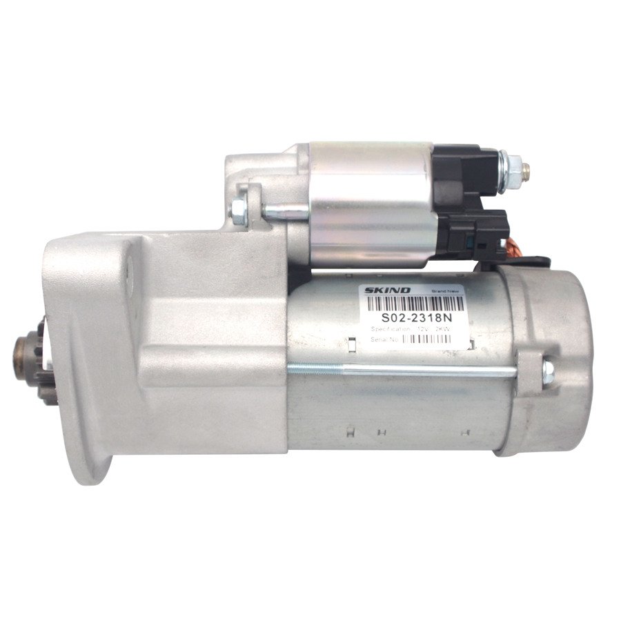 New Starter Motor Assembly 12V for Hilux Starter Parts Armature Solenoid Carbon Brush Holder Bendix Drive Field case