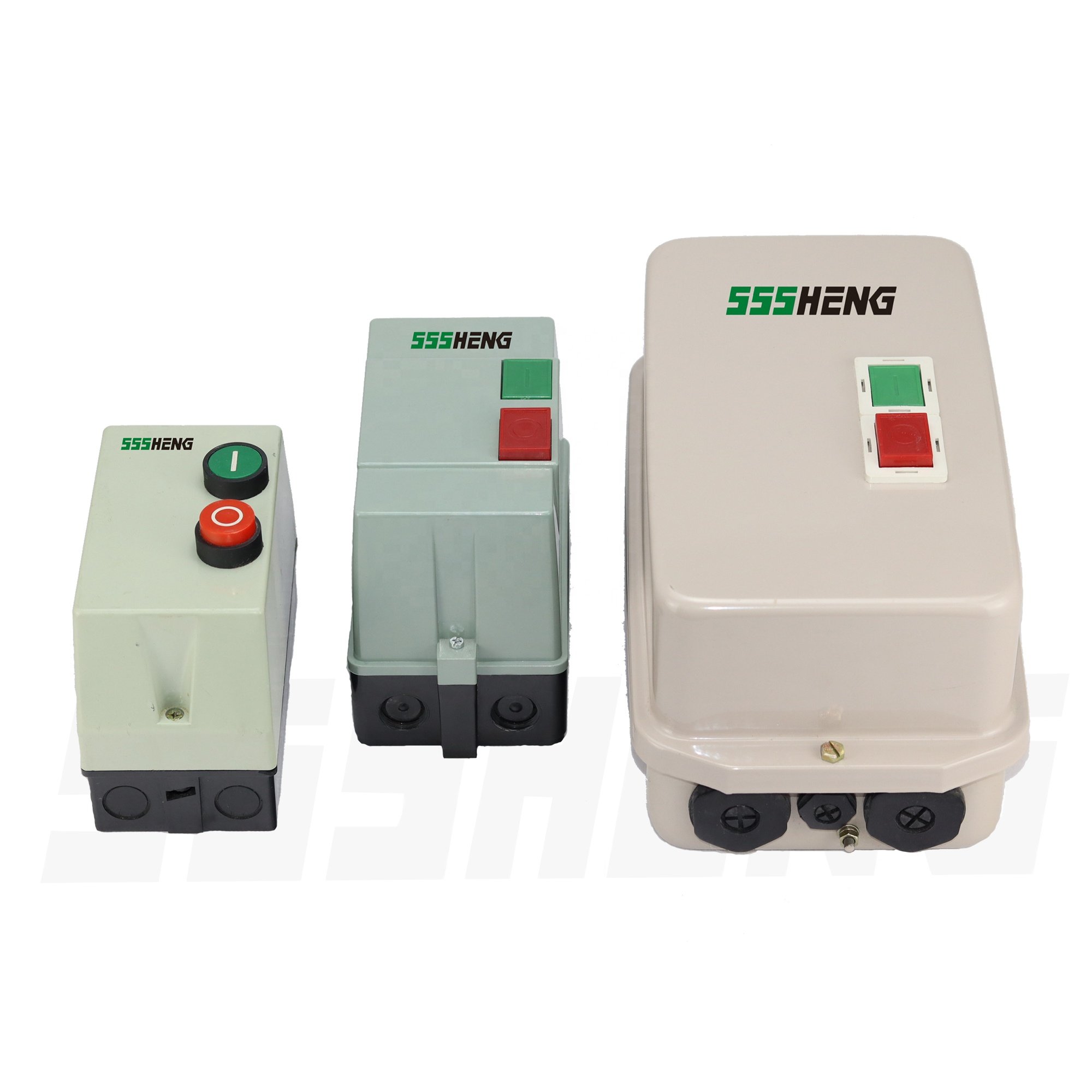 LE1 QCX2 Magnetic Starter PML-2220 25A 3P IP54 17~25A With Buttons START + STOP Ac Contactors Electromagnetic Starters
