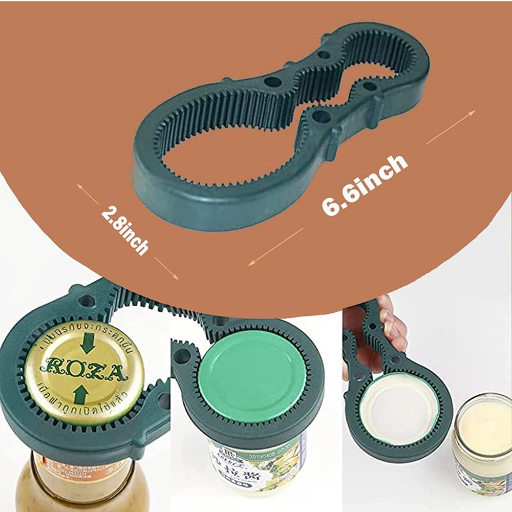 Kitchen Gadget One-Touch Portable Custom Bottle Openers Smooth Edge Mini Handheld Automatic Jar Opener Auto Electric Can Opener