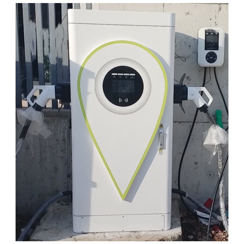 Commercial Ev Home Charger 80kw 2guns 400v Ccs Gbt Chademo Electric Car Dc Dual Gun 3 Phase Dual Gun 60 Kw Ev Charger